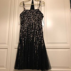 Retro swing party cocktail formal dress.